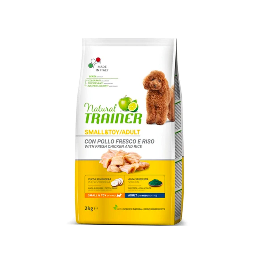 Croquettes – Natural Trainer – Chien Adulte Mini Poulet – Adult Small Breed