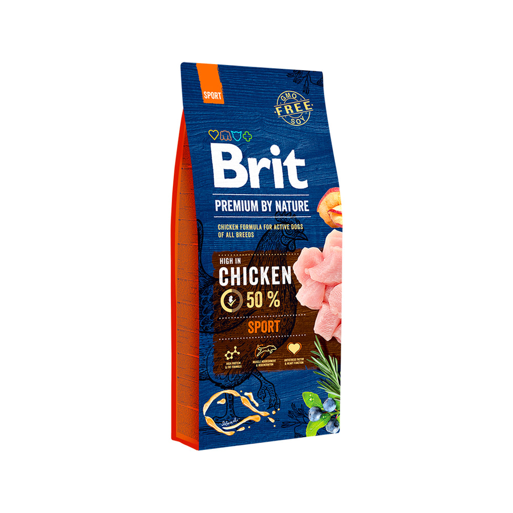 Croquettes – Brit By Nature – Chien Adulte Sport – Active Adult