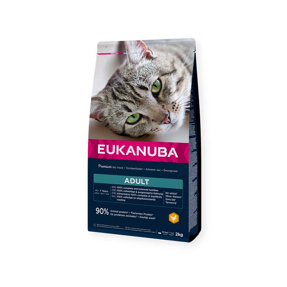 Croquettes - EUKANUBA - Chat Adulte Poulet