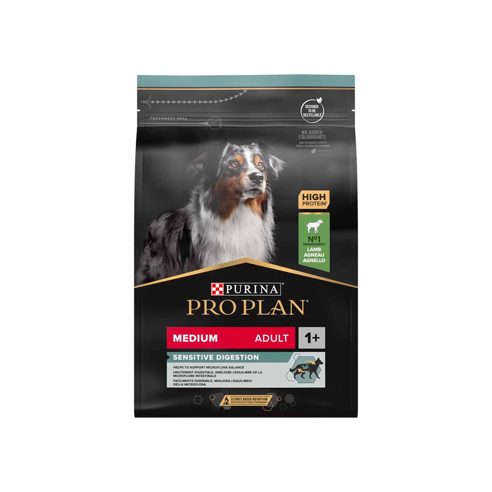 Croquettes - PRO PLAN - Sensitive Digestion - Chien adulte Medium Agneau