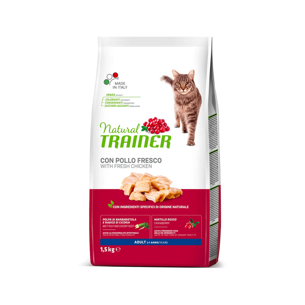 Croquettes - Natural Trainer - Chat Adulte Poulet Frais