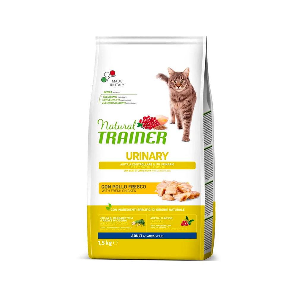 Croquettes - Natural Trainer - Chat Adulte Urinary Poulet Frais
