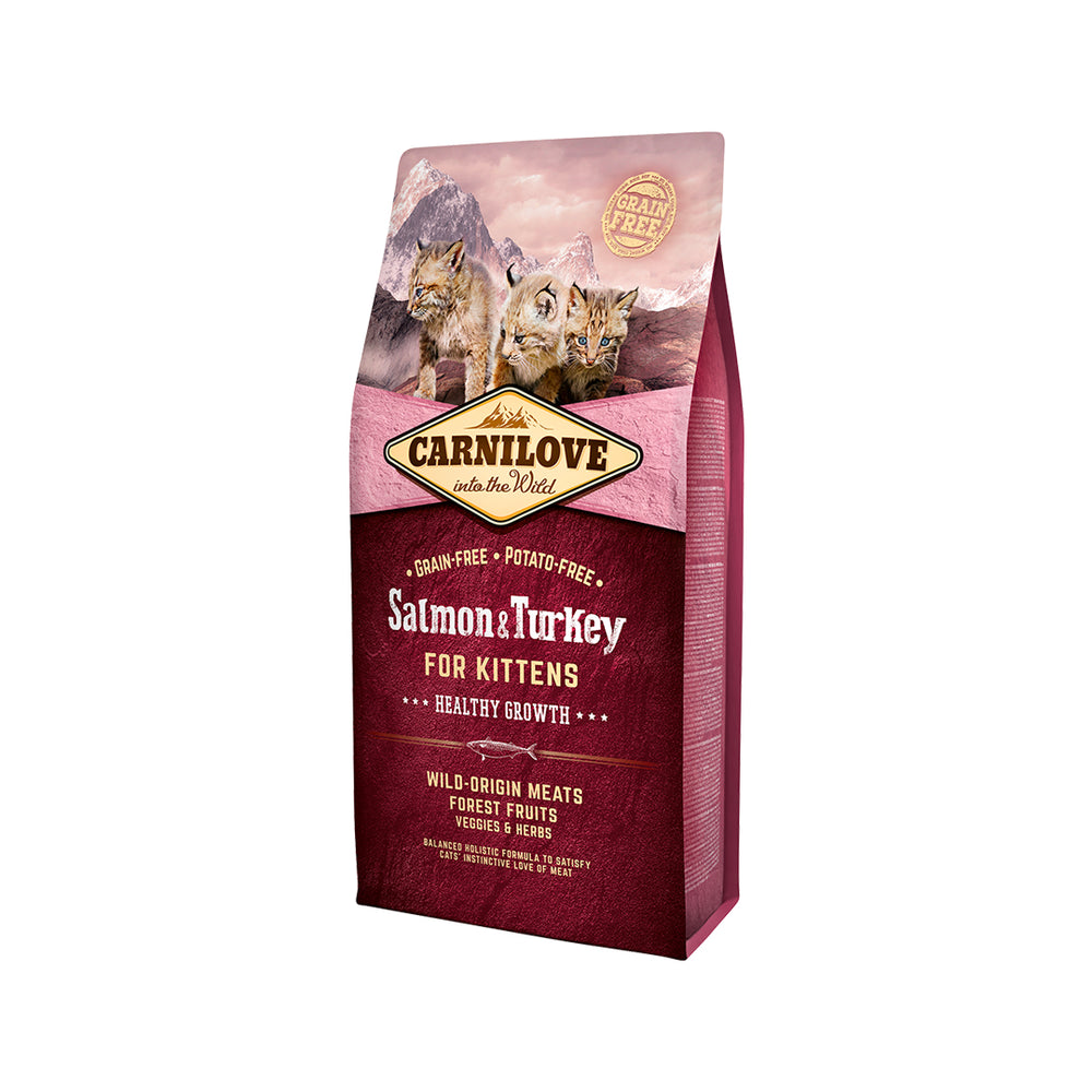 Croquettes - CARNILOVE - Chaton Saumon & Dinde