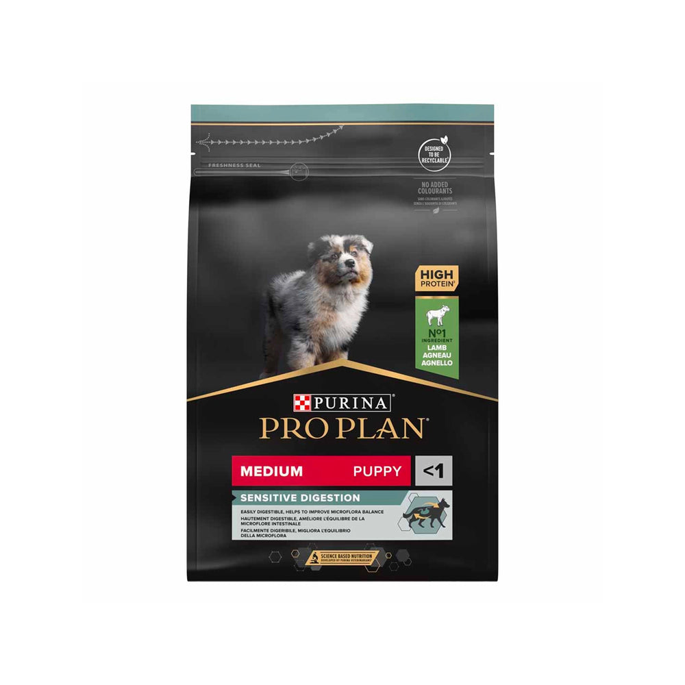 Croquettes - PRO PLAN - Sensitive Digestion - Chiot Medium Agneau