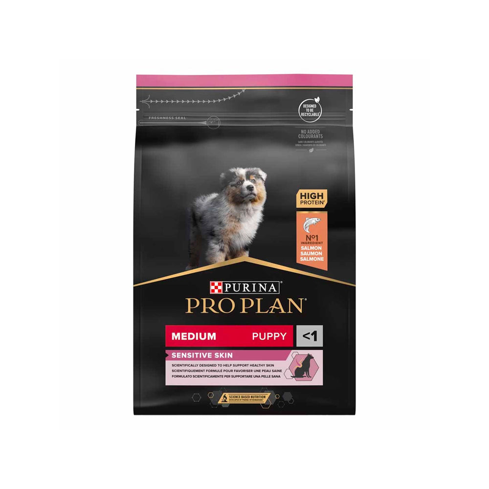 Croquettes - PRO PLAN - Sensitive Skin - Chiot Medium Saumon