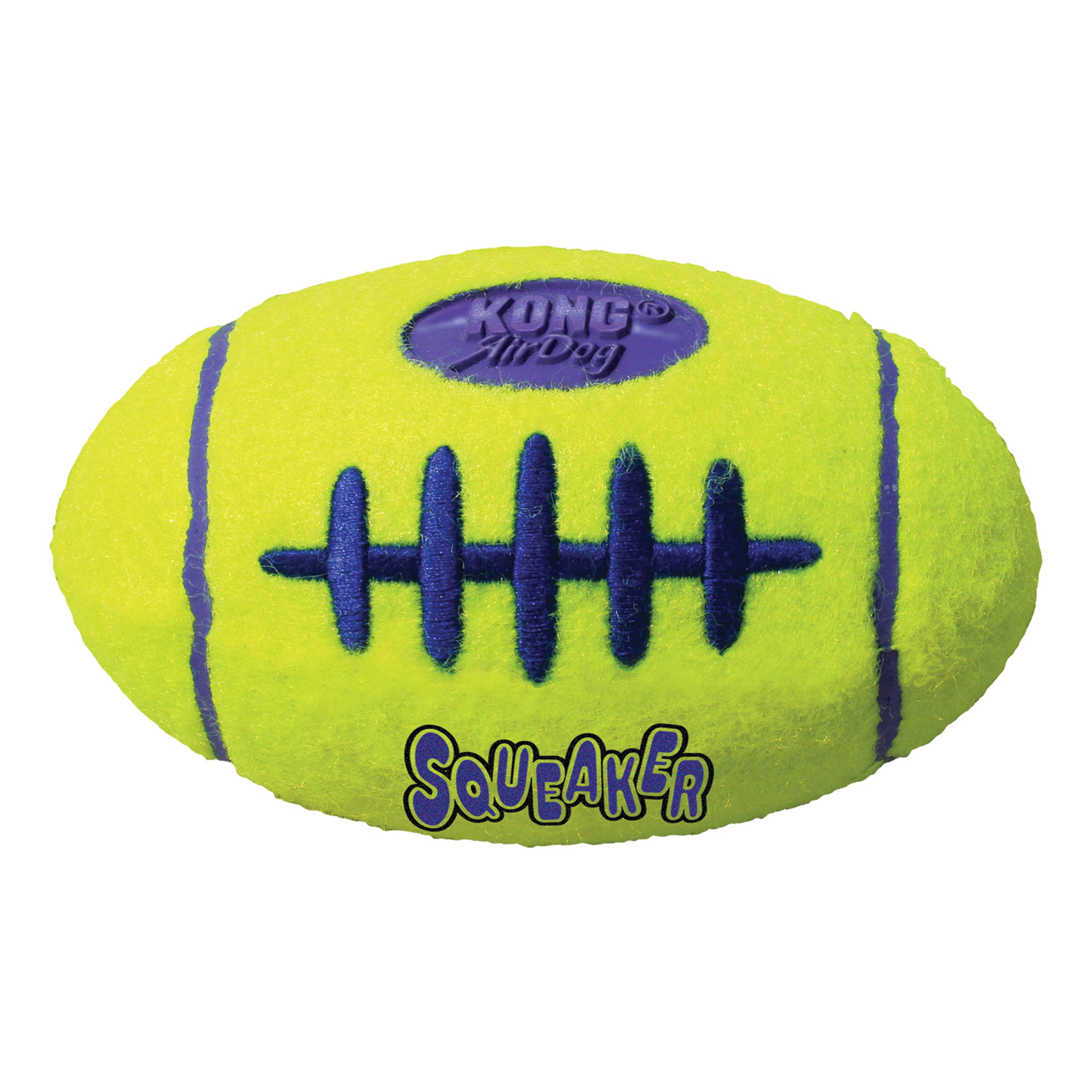 Jouet chien ballon rugby couineur Kong AirDog Football S / M