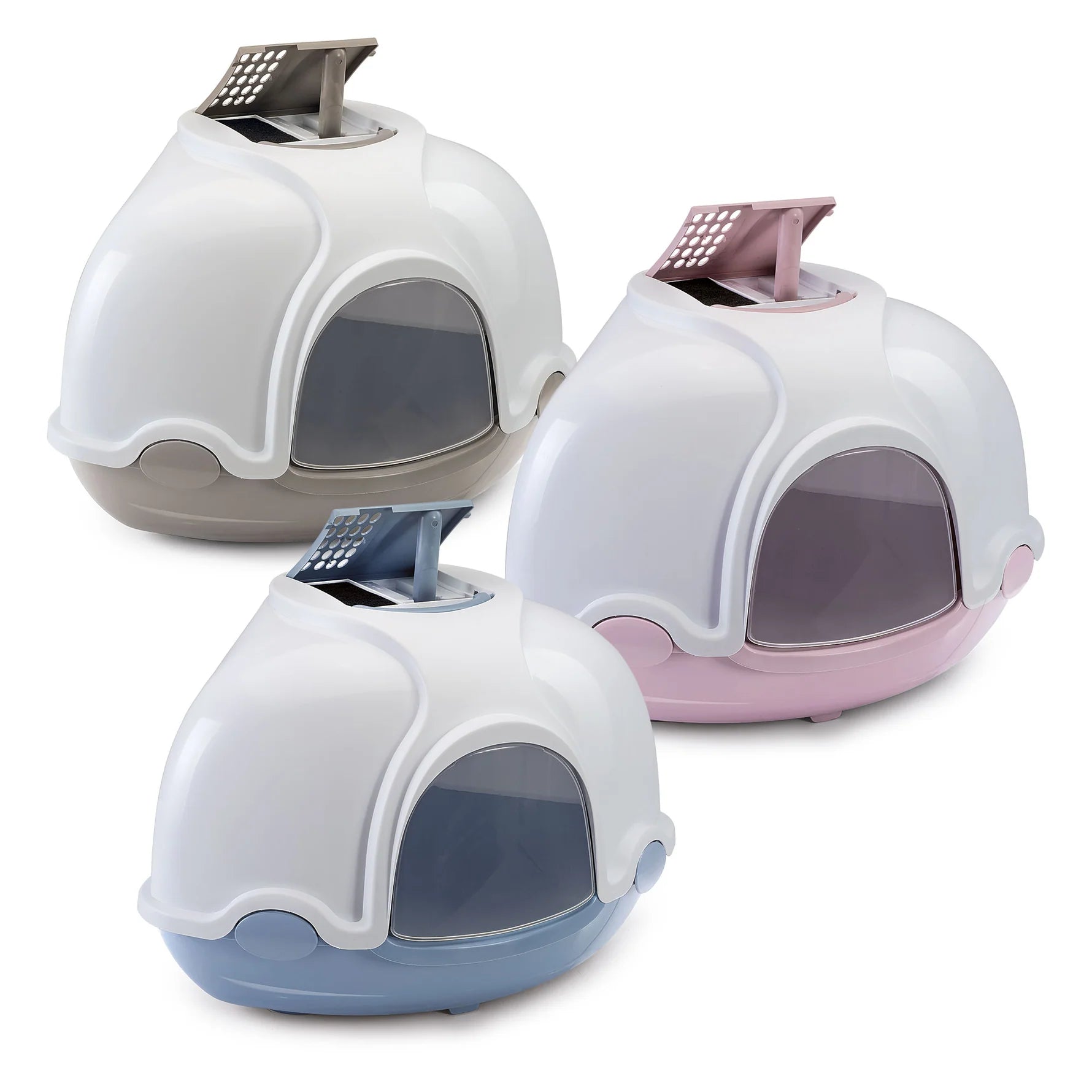 Maison de toilette d'angle Ginger chat Imac