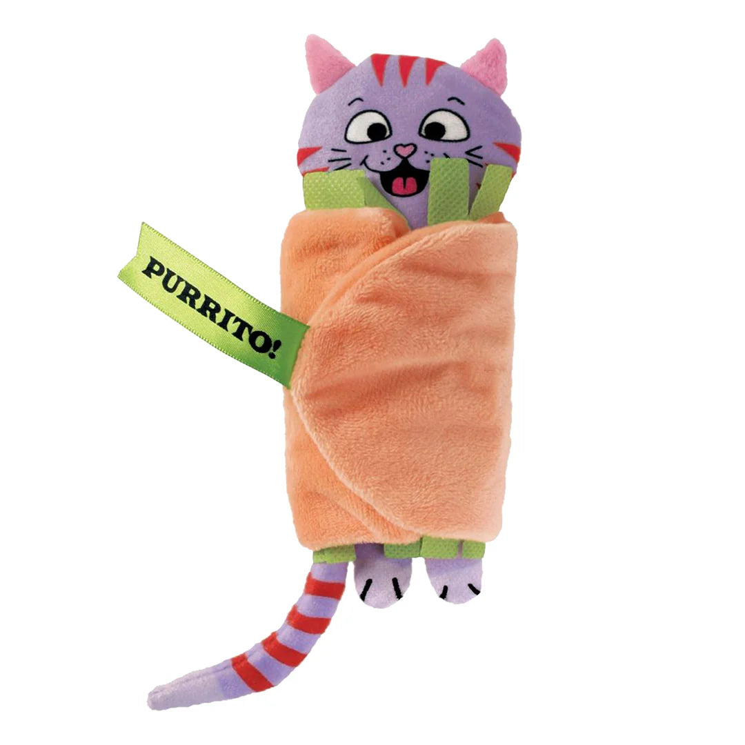 Jouet Pull-A-Partz Purrito chat Kong