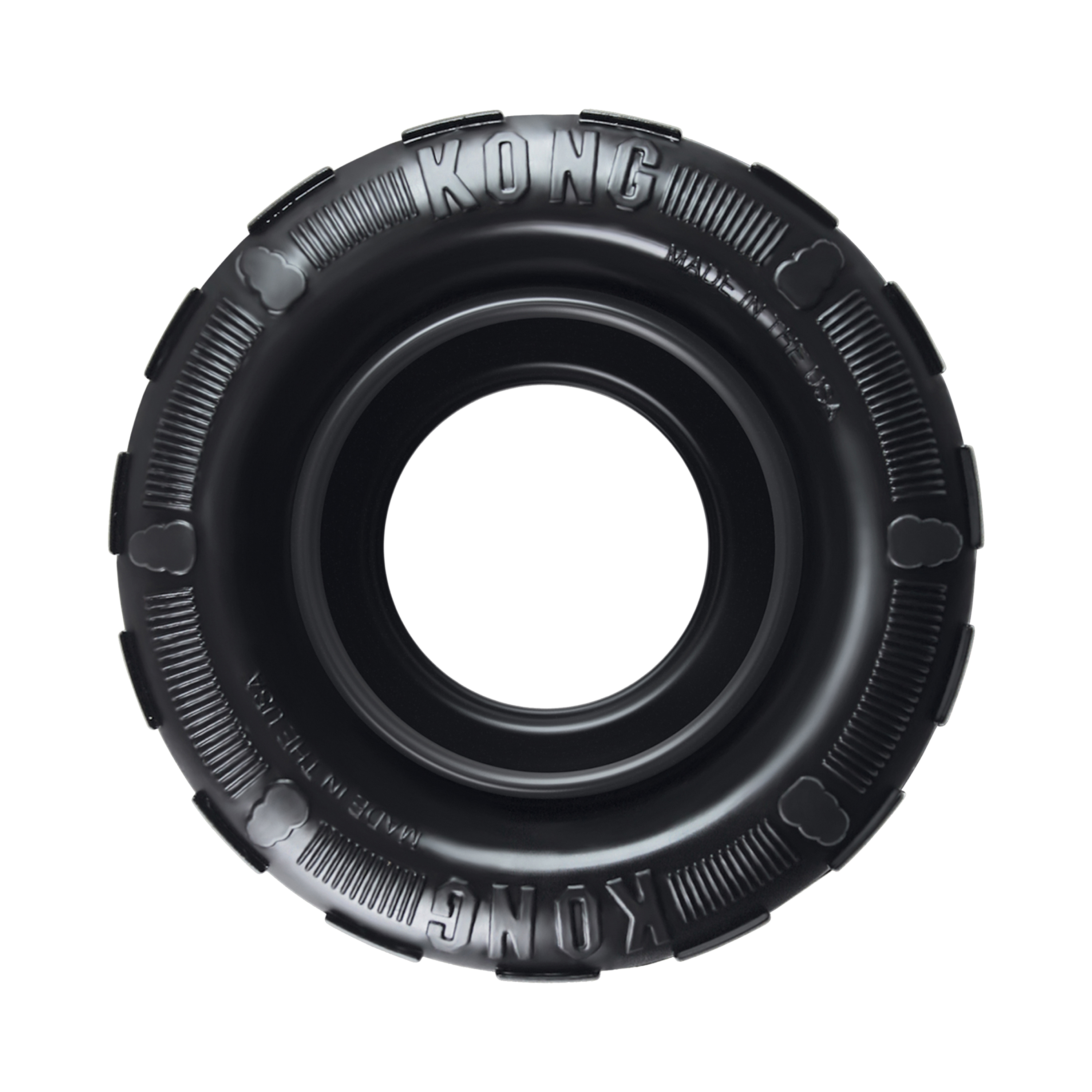Jouet chien pneu à mâcher caoutchouc Kong Extreme Traxx S / M/L