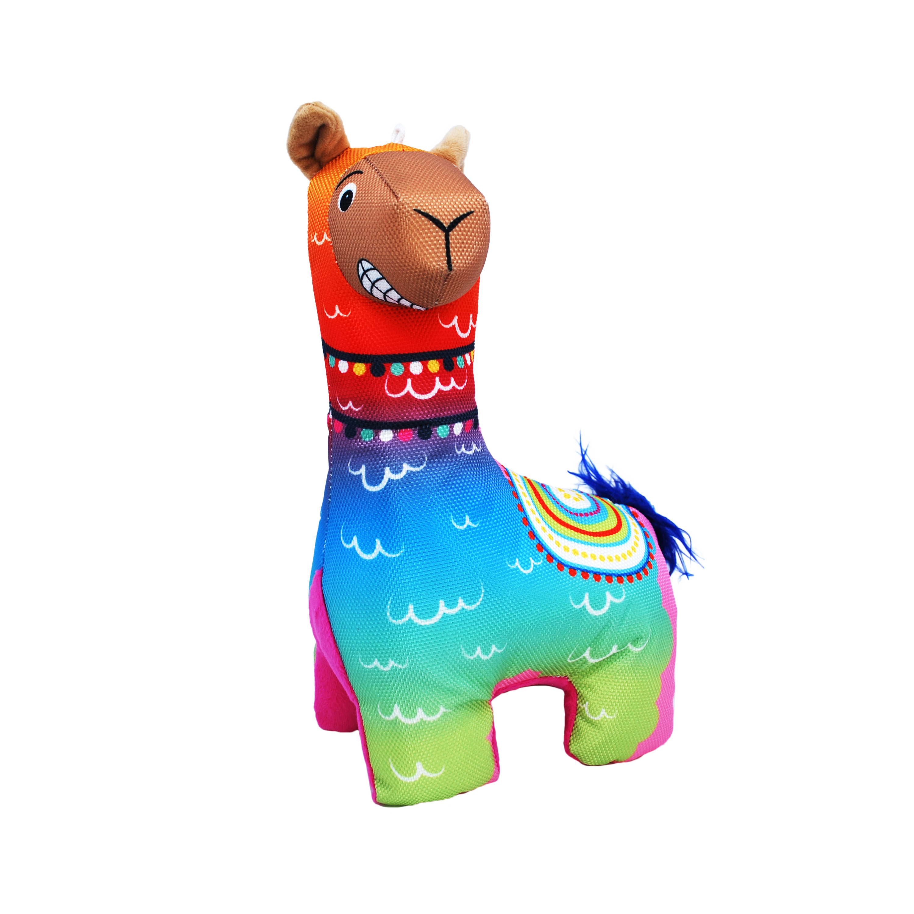 Peluche chien lama tissu résistant Kong Ballistic Vibez S/M