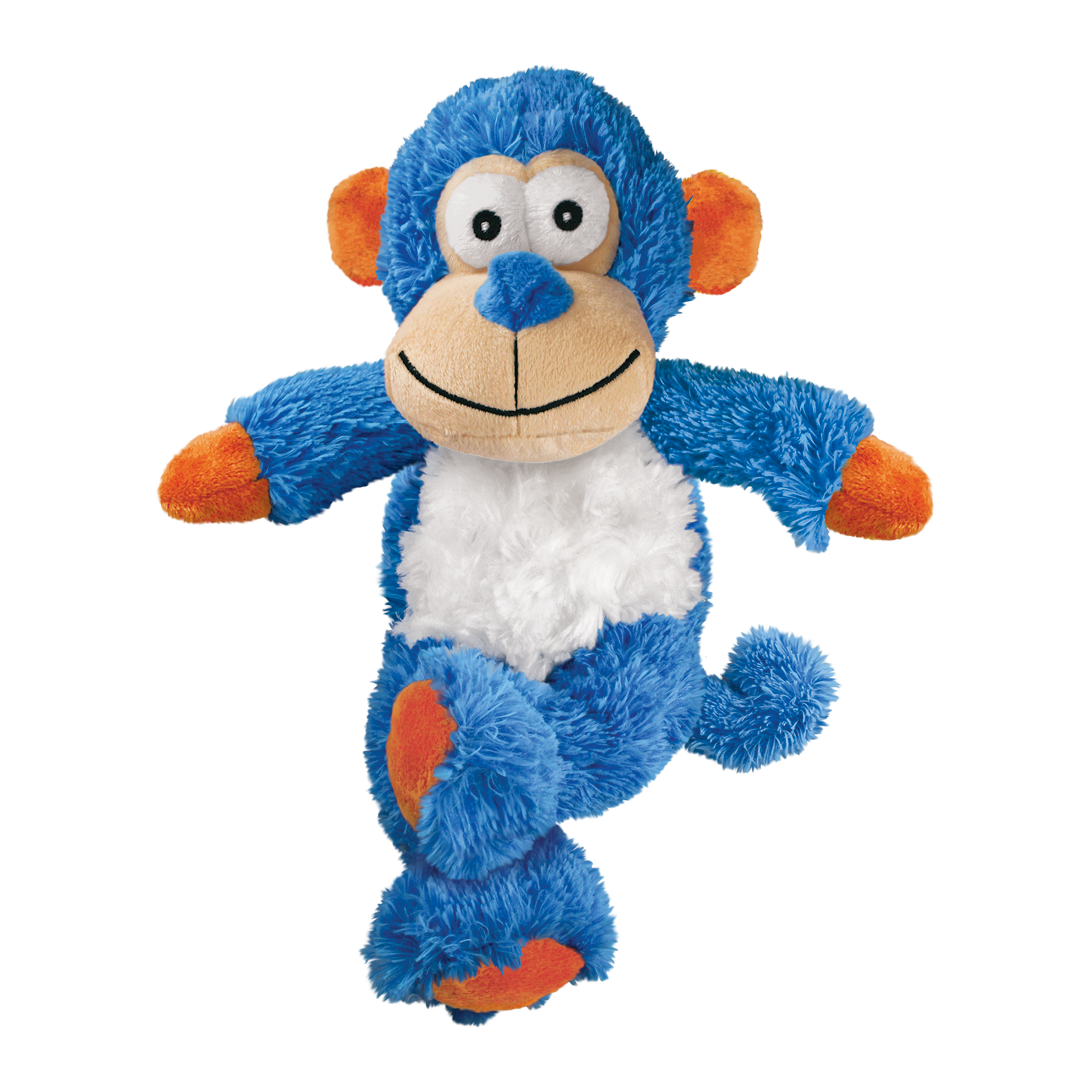 Peluche chien singe corde couineur Kong Cross Knots S/M