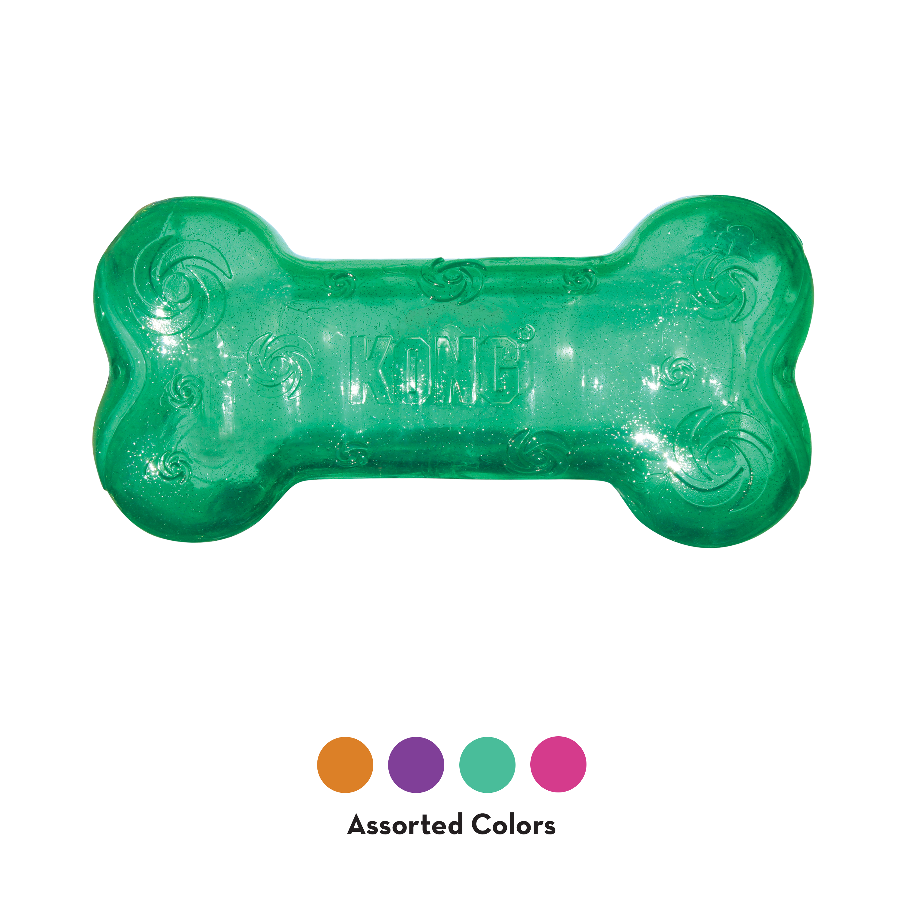 Jouet – KONG – Squeezz Os Craquelé – Chien