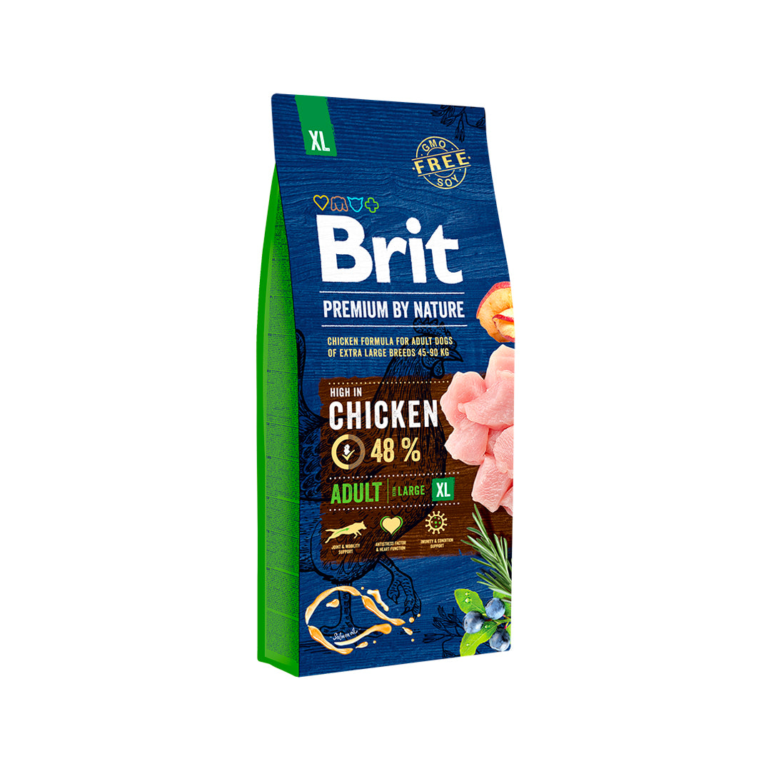 Croquettes – Brit By Nature – Chien Adulte XL – Large Breed Adult
