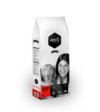 Croquettes – Amity – Premium Dog Chicken & Rice
