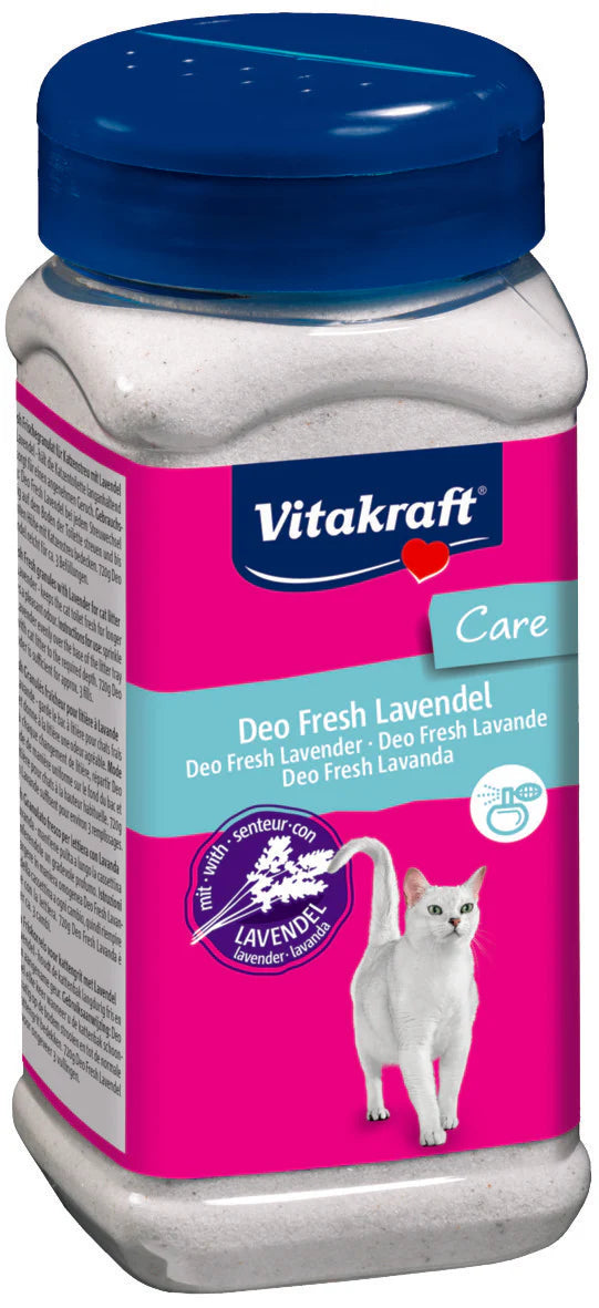 Désodorisant litière poudre Deo Fresh lavande chat Vitakraft 720 g