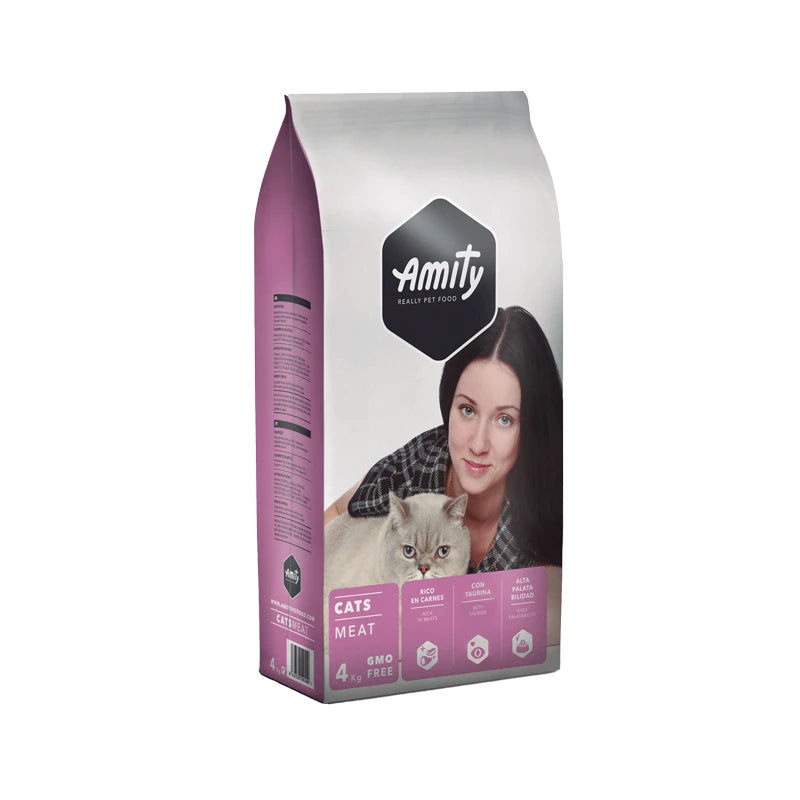 Croquettes chat adulte Amity Eco Meat 4 kg