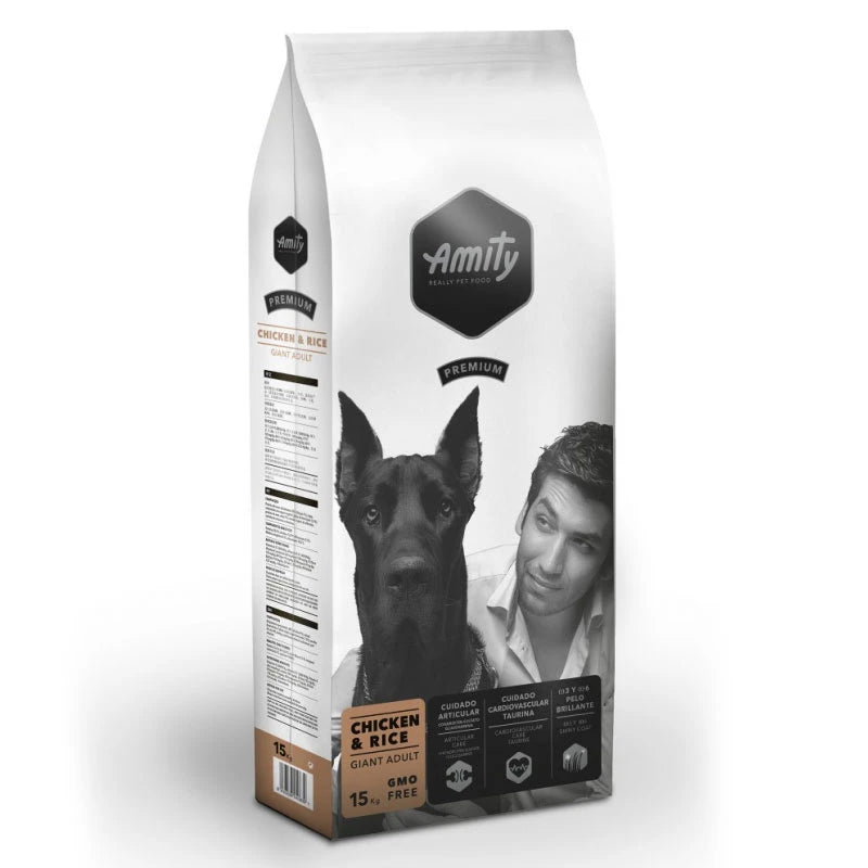 Croquettes – Amity – Premium Dog Giant Adult Chicken & Rice
