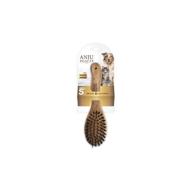 Brosse simple face petite taille chien et chat Anju