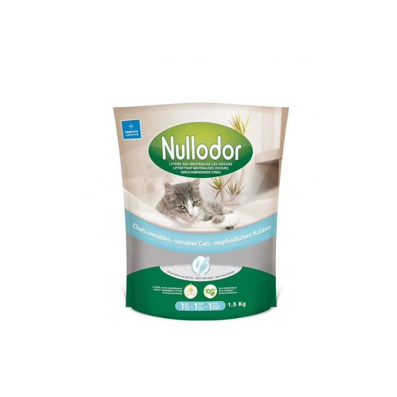 Litière Nullodor chat sensible 1,5 kg (3 L)