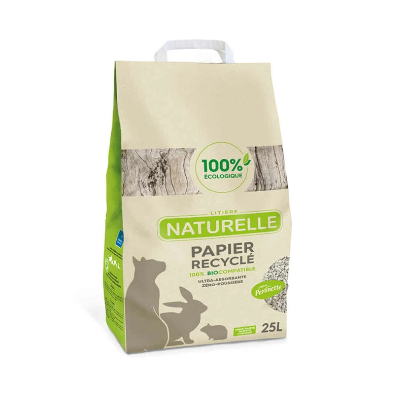 Litière papier recyclé Nullodor 10 L / 25 L