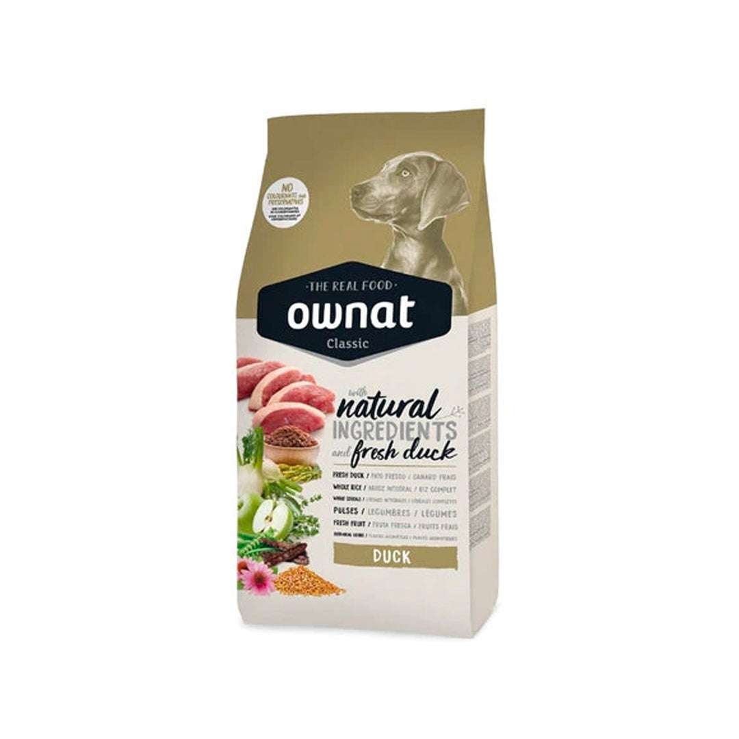 Croquettes OWNAT - Classic - Chien Adulte Canard