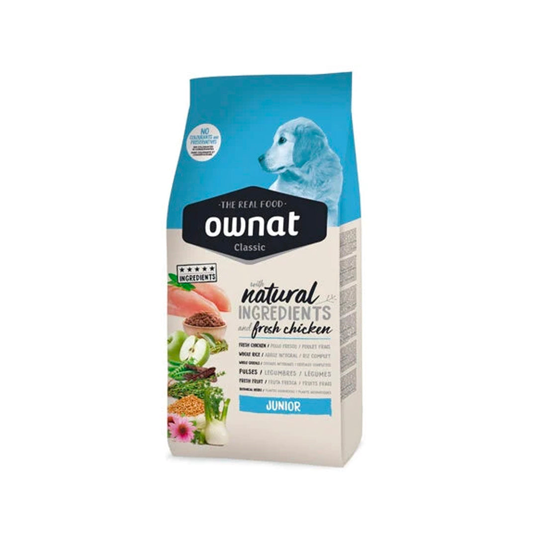 Croquettes OWNAT - Classic - Chiot Junior Poulet