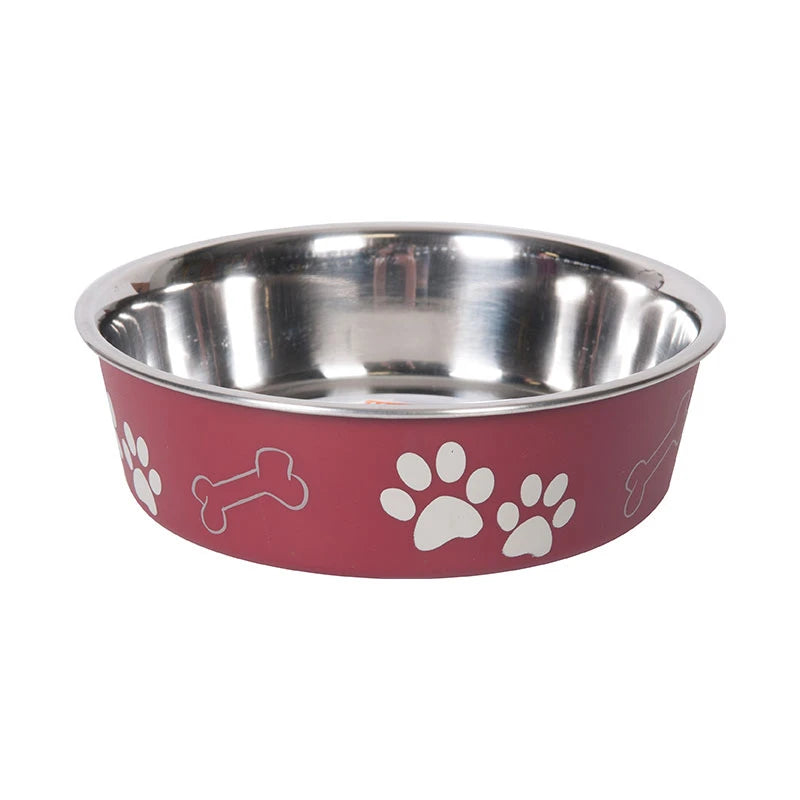 Gamelle Bella Kena Rouge 21cm chien et chat Flamingo