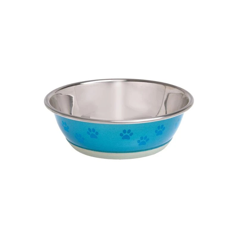 Gamelle Selecta Pattes 15cm chien et chat Flamingo
