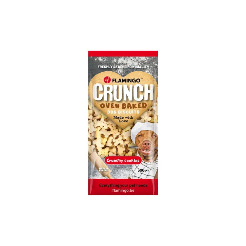 Biscuits Crunch Puppy Treats 500 g chiot Flamingo