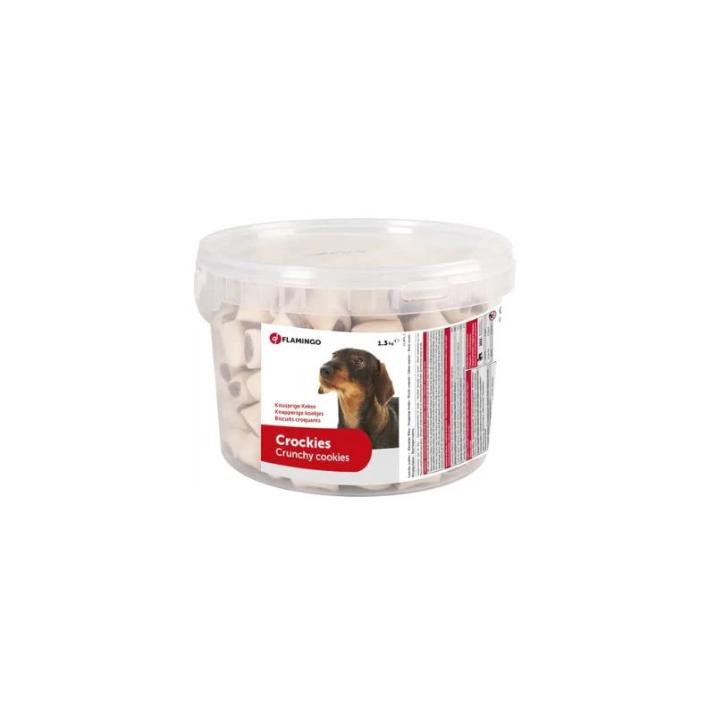 Biscuits Crockies 1,3 kg chien Flamingo