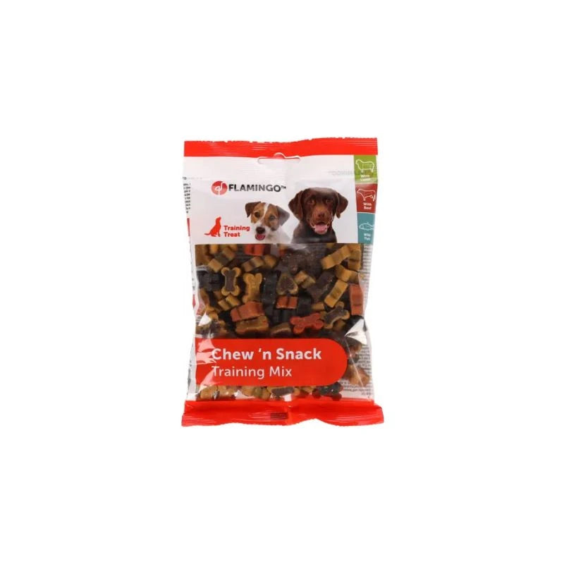 Chew'n Snack Training Mix 150 g chien Flamingo