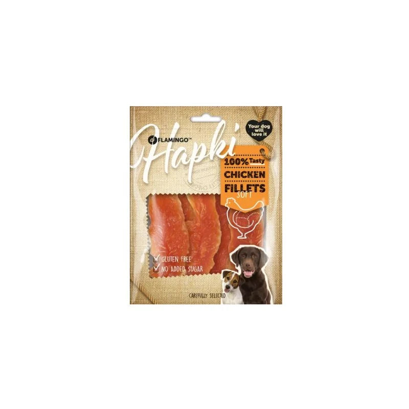 Chick'n Snack Soft Fillet 170 g chien Flamingo