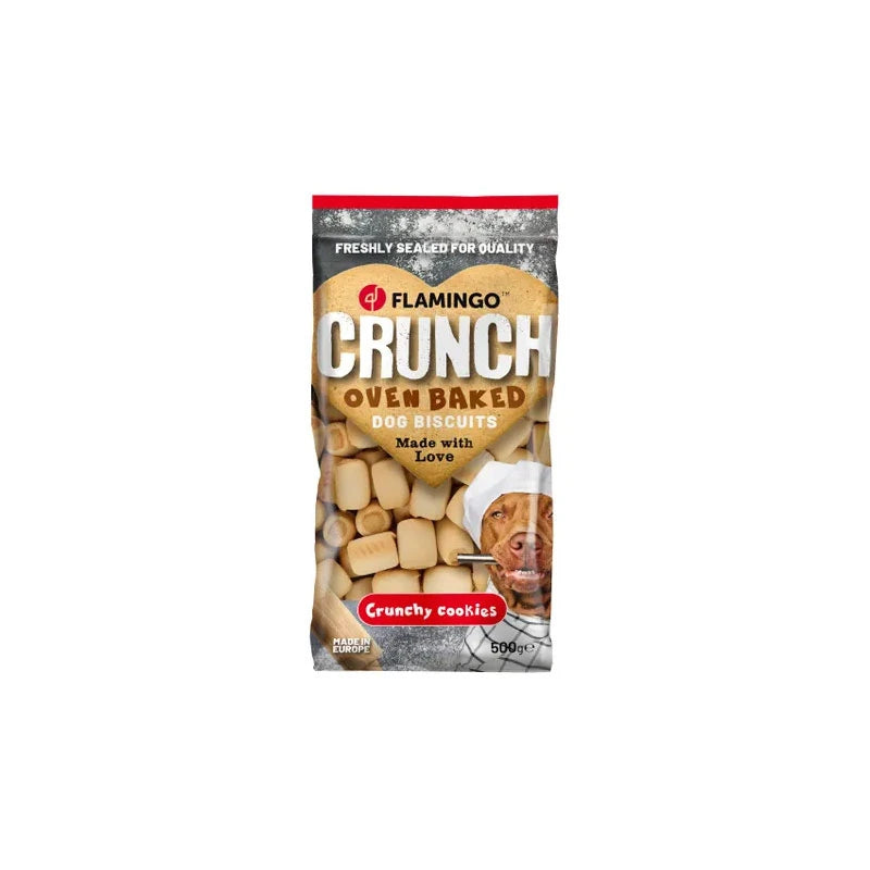 Biscuits Crunch Mini Crockies 500 g chien Flamingo