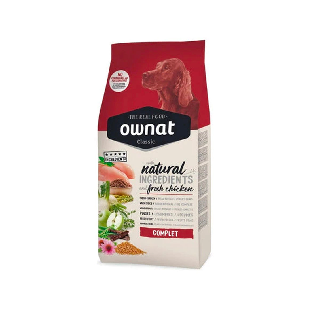 Croquettes OWNAT - Classic - Chien Adulte Complet Poulet