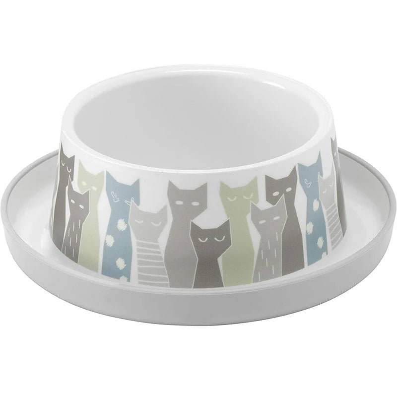 Gamelle Trendy Dinner Small 350ml Maasai gris/blanc chien et chat Moderna