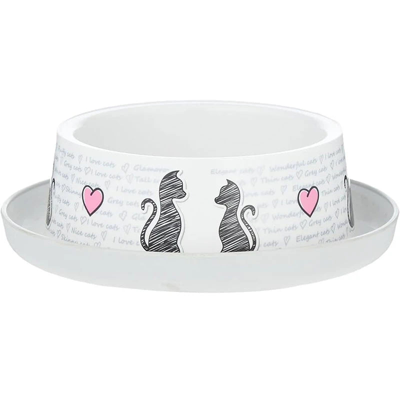 Gamelle Trendy Dinner Small 350ml Cats in Love chien et chat Moderna