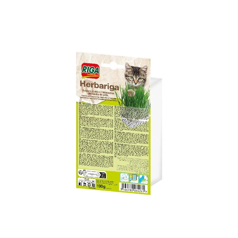 Kit herbes fraîches à faire pousser Herbariga chat Riga