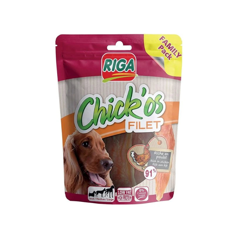 Snack Chick'Os filet de poulet chien Riga