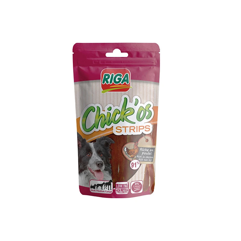 Snack Chick'Os Strips chien Riga
