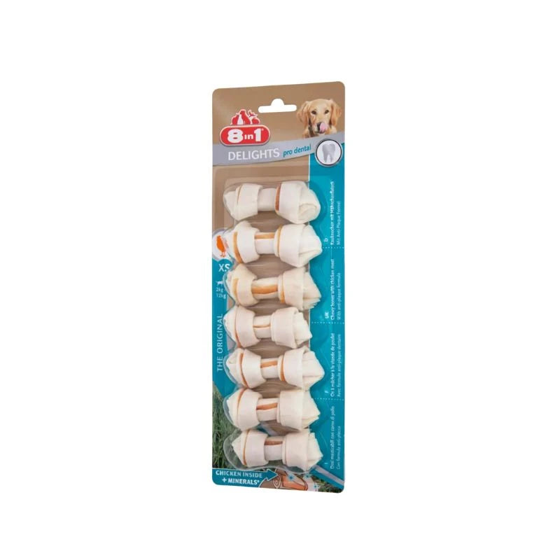 Os à mâcher Dental Delights chien 8in1