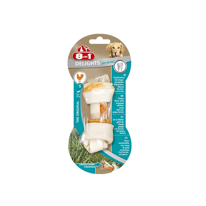 Os à mâcher Dental Delights chien 8in1