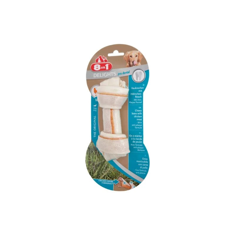 Os à mâcher Dental Delights chien 8in1