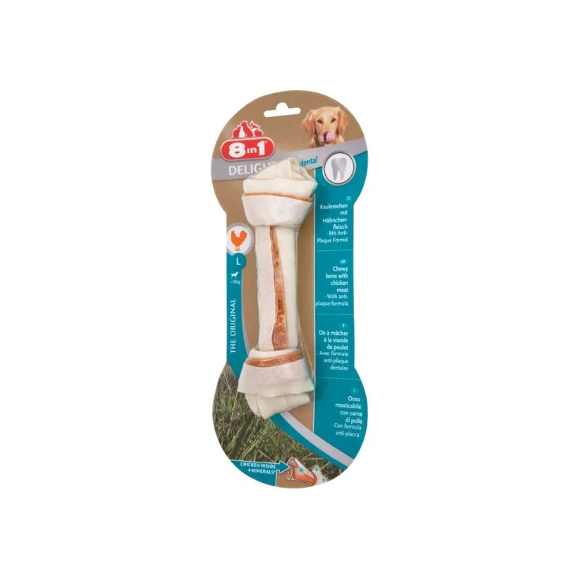 Os à mâcher Dental Delights chien 8in1