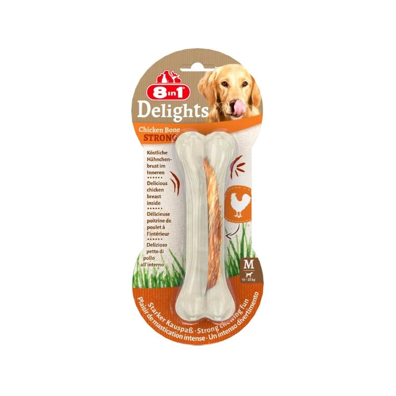 Os à mâcher Delights Strong chien 8in1