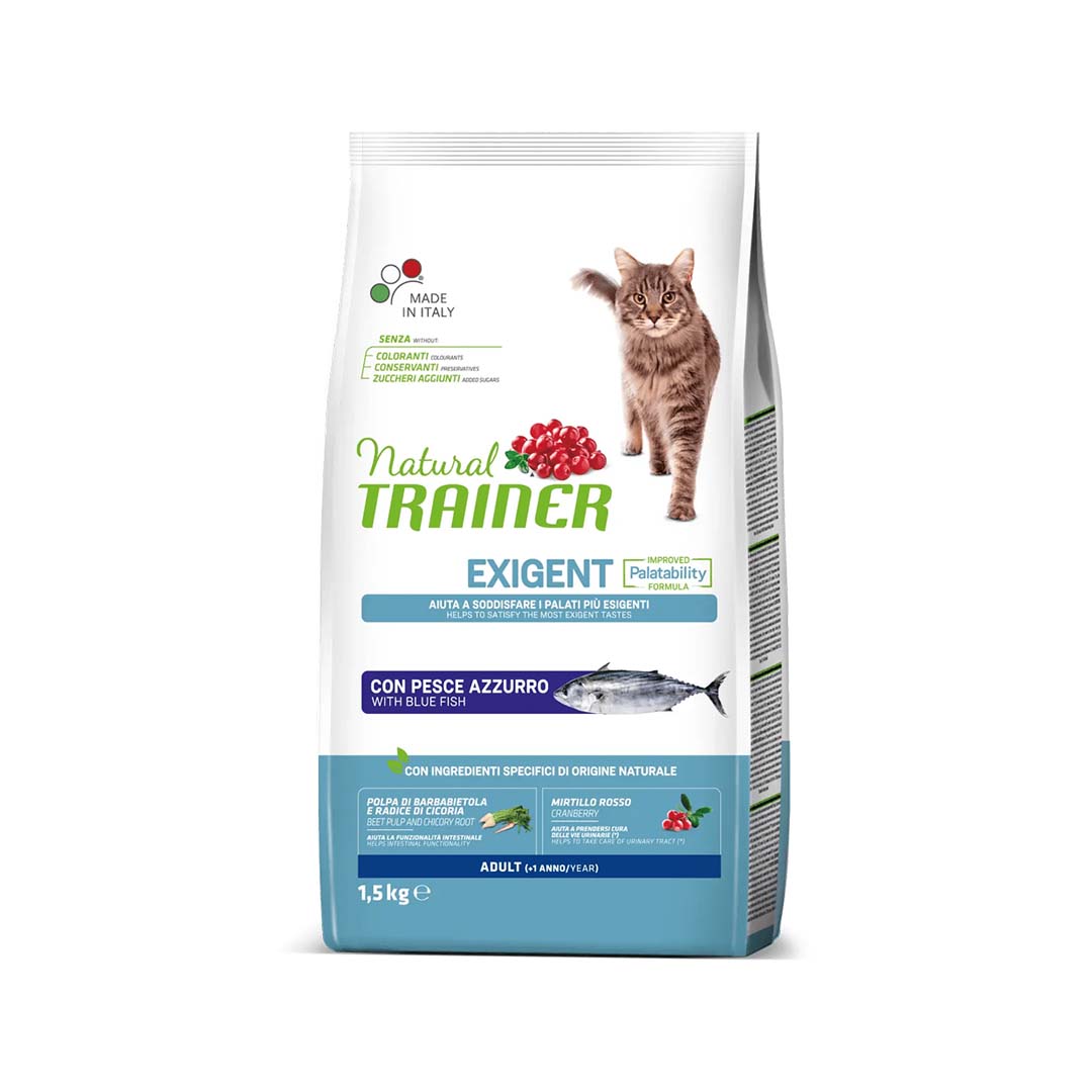 Croquettes - Natural Trainer - Chat Adulte Exigent Thon