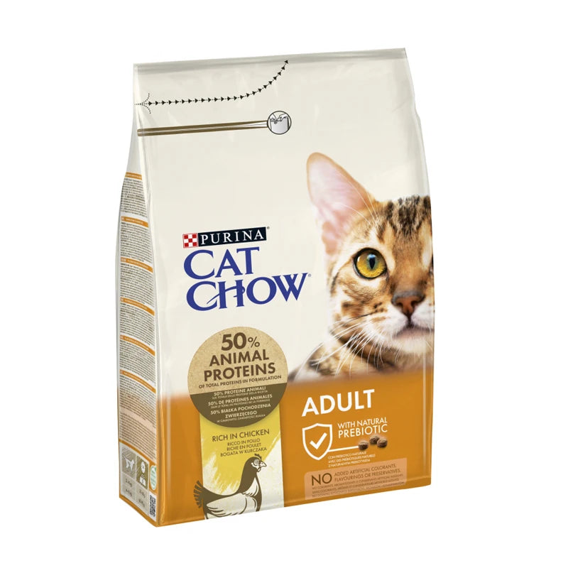Croquettes chat adulte poulet Cat Chow 3 kg
